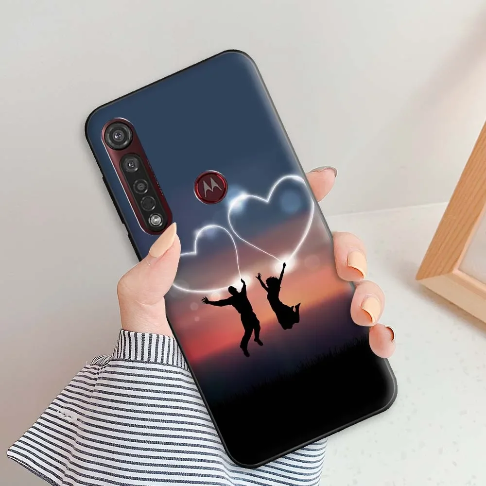 Sleek Matte Silicone Protective Case - Fashion TPU Back Cover for Motorola Moto G8 Plus, G8 Play & G8 Power