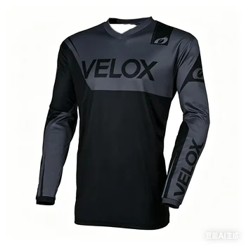 Men Breathable Motocross off Road Enduro Mountain Mtb Bike Jersey Cycling Top Riding Quick Dry Athletic Fitness Cycling Top 1
