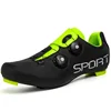 Men Women Professional Cycling Road Shoes Route Cleats Road Bike Speed Flat Sneaker Racing Bicycle Mountain Spd Biking Footwear 6