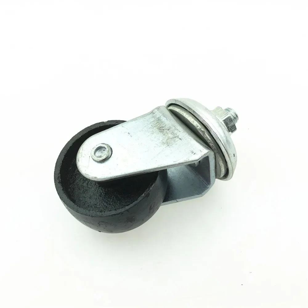 For Torsion spring, buckle Transmission Bracket Wheel Engine Crane Rim Caster Full Iron Universal Wheel jack universal Lifting