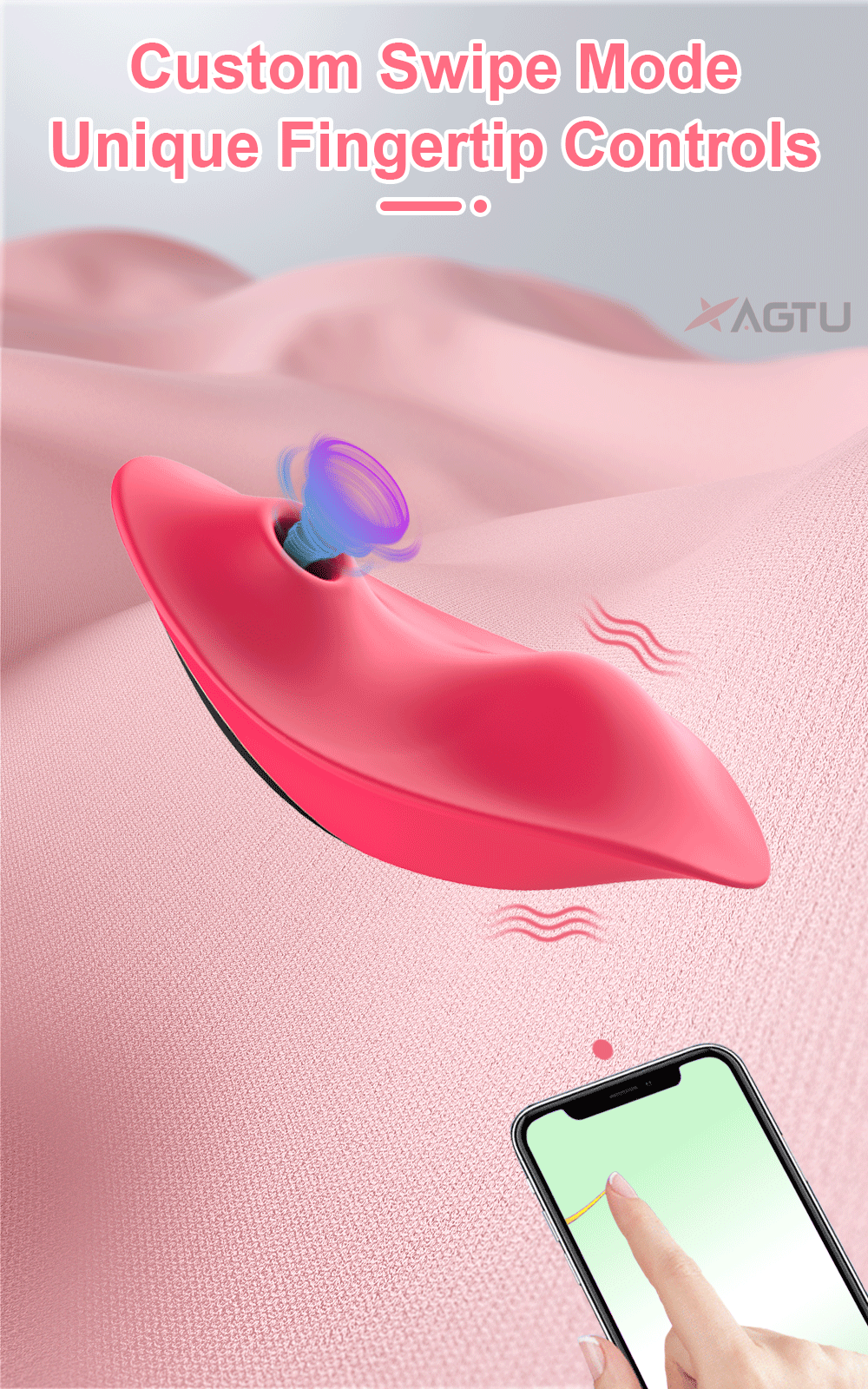 APP Bluetooth Sucking Vibrator Female Wearable Clit Sucker Clitoris Stimulator 2 in 1 Adult Goods Sex Toy for Women 's Panties