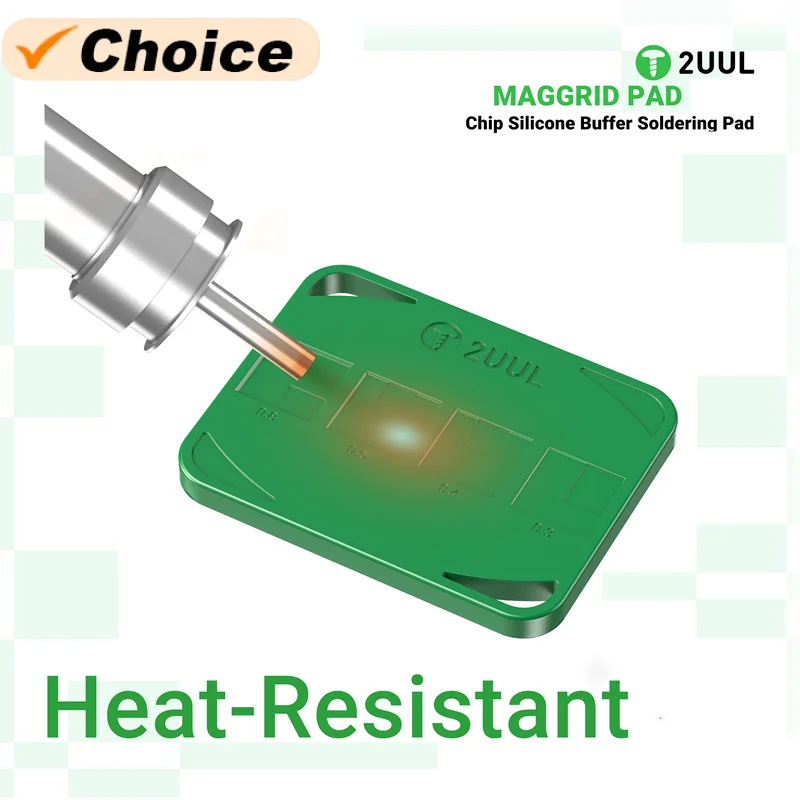 2UUL BH15 MagGrid Pad Chip Silicone Soldering Pad Mobile Phone Repair Heat-resistant Welding Mat