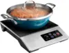 Portable Large 8” Heating Coil, 12" Heat Resistant Cooking Surface 18/10 1