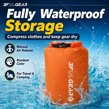 3F UL GEAR Waterproof Vacuum Compression Bag Manual Air Release Storage Sack for Camping Hiking Travel Clothes Gear 3F UL GEAR 2