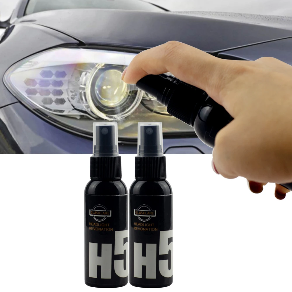 

50ml Car Headlight Repair Coating Care Solution Repair Kit Oxidation Rearview Coating Headlight Polishing Anti-scratch Liquid