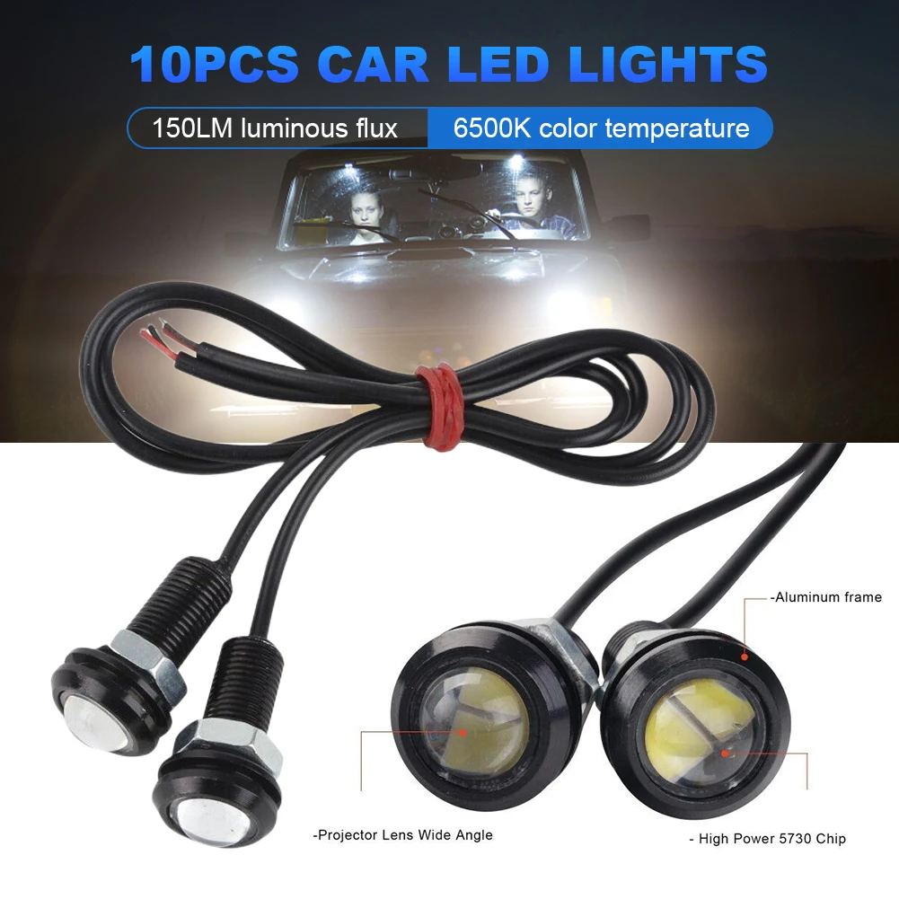 ڵ  , 9W LED   ,   ȣ , 12V 6500K ,  Ʈ, ڵ Ʈ, 10 