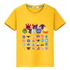 Blox Fruits New Game t shirt for kids boy 10years 100%Cotton Short Tops y2k one piece anime Tees pride tshirt kids clothes girls 5