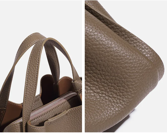Elegant Women's Shoulder Bag Niche Design Portable Handbag_voghion.com