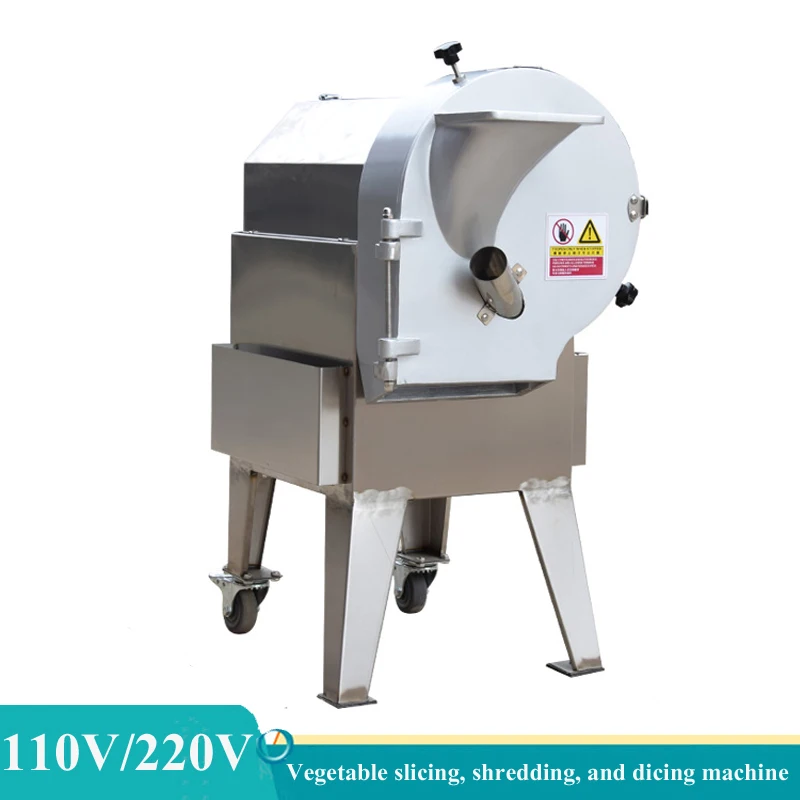 

Vegetable Cutter Stainless Steel Potato Carrot Slicer Shredder Dicing Machine Commercial Electric Onion Cutting Machine