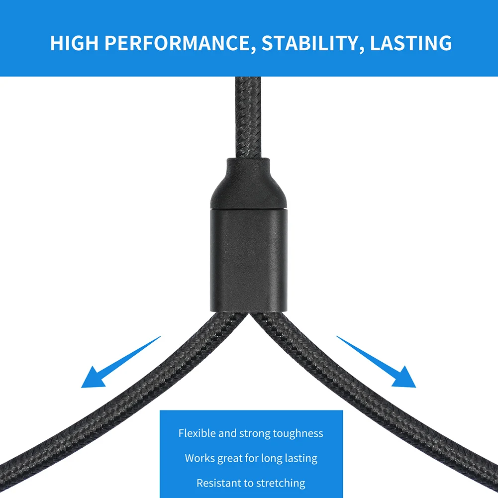 Premium Type C to Dual XLR Male Audio Cable with Built-in DAC Chipset