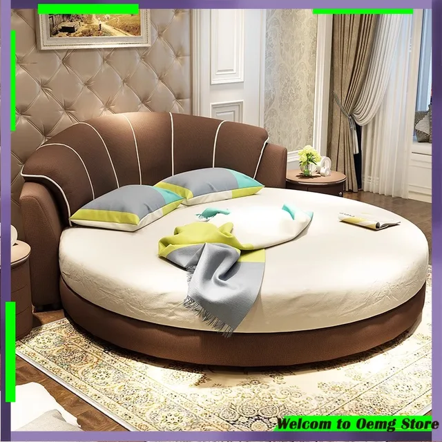 Lit minimaliste rembourré Unique, salon fantaisie, têtes De lit Double, Meubles De Chambre pour enfants, accessoires De meubles De chambre à coucher 1