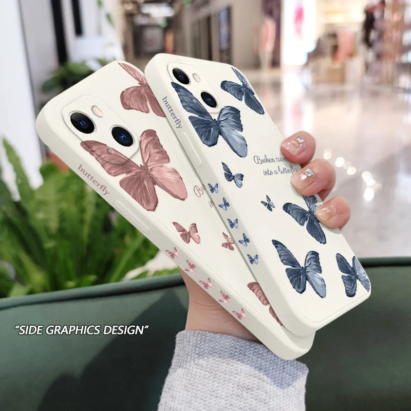 Colorful Butterfly Phone Case Cover