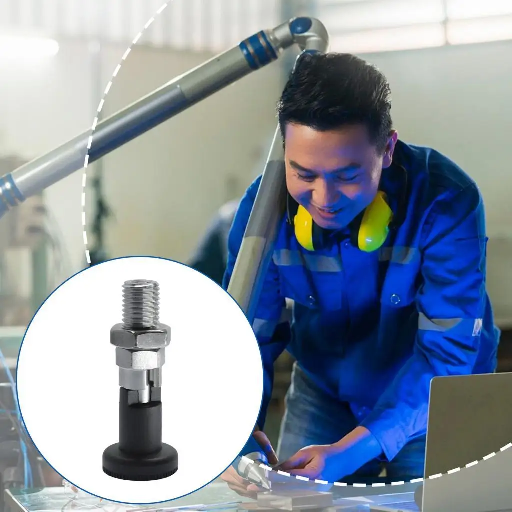 Heavy Duty Stainless Steel Indexing Plungers with Pull Knob Spring Lock Screw for Machine Tool Positioning Heavy Duty Stainless Steel Indexing Plungers with Pull Knob Spring Lock Screw for Machine Tool Positioning