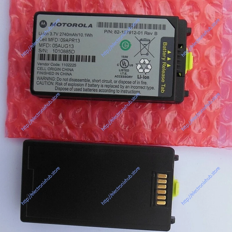 모토로라 심볼 MC3090 MC3100 MC3190, 2740mAh 대용량, PN 82-127912-01 Rev B용 배터리, 2740mAh, 신제품