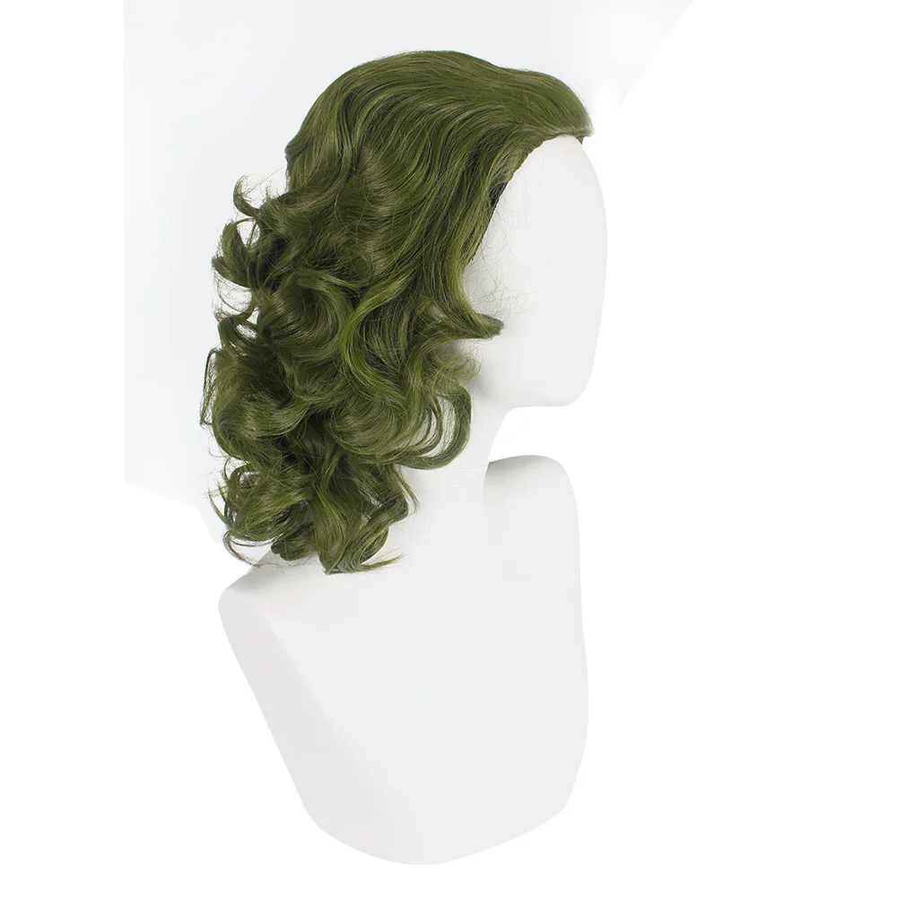 DC Comics Joker: Arthur Fleck | Joker Green Wavy Synthetic Wig Cosplay 25 DC Comics Joker Green Wavy Synthetic Wig for Cosplay (Unofficial)