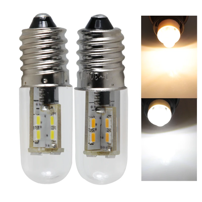 Lampadas Led Corn Bulb E14 2W Candle Home Light 12 24 Volt PC Shell 360 Degree Saving energy 12v 24v Spotlight Mini Indoor Lamp