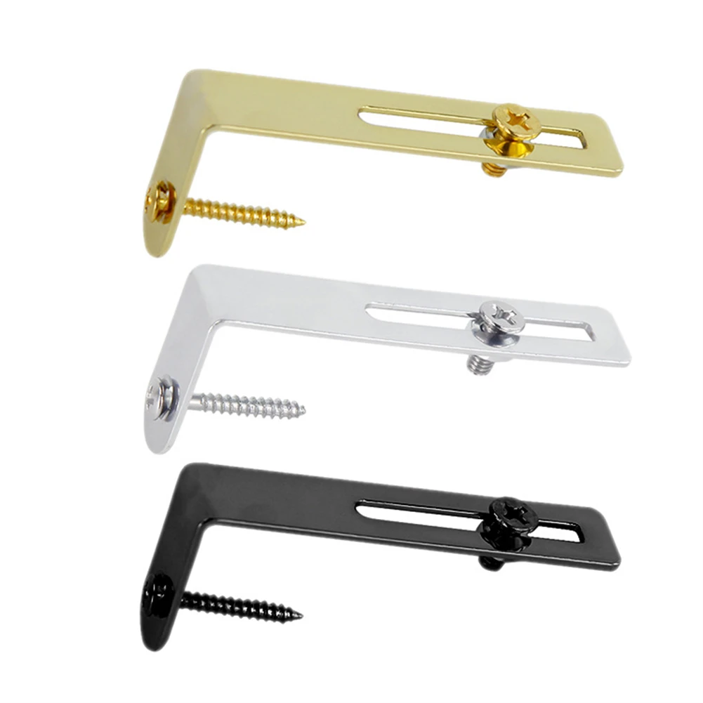 

Electric Guitar Pickguard Bracket For Les Paul Metal 63*26.5mm With Screws Guitar Parts Accessories High Quality