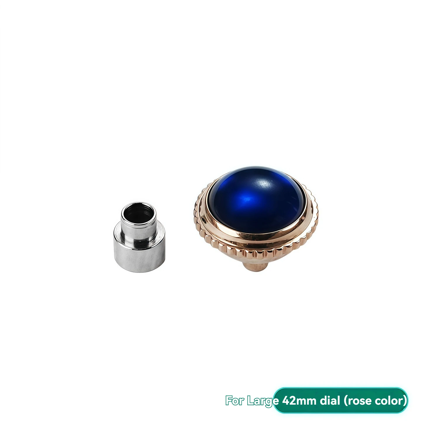 Stainless Steel Replacement Watch Crown for Ballon Bleu de Cartier