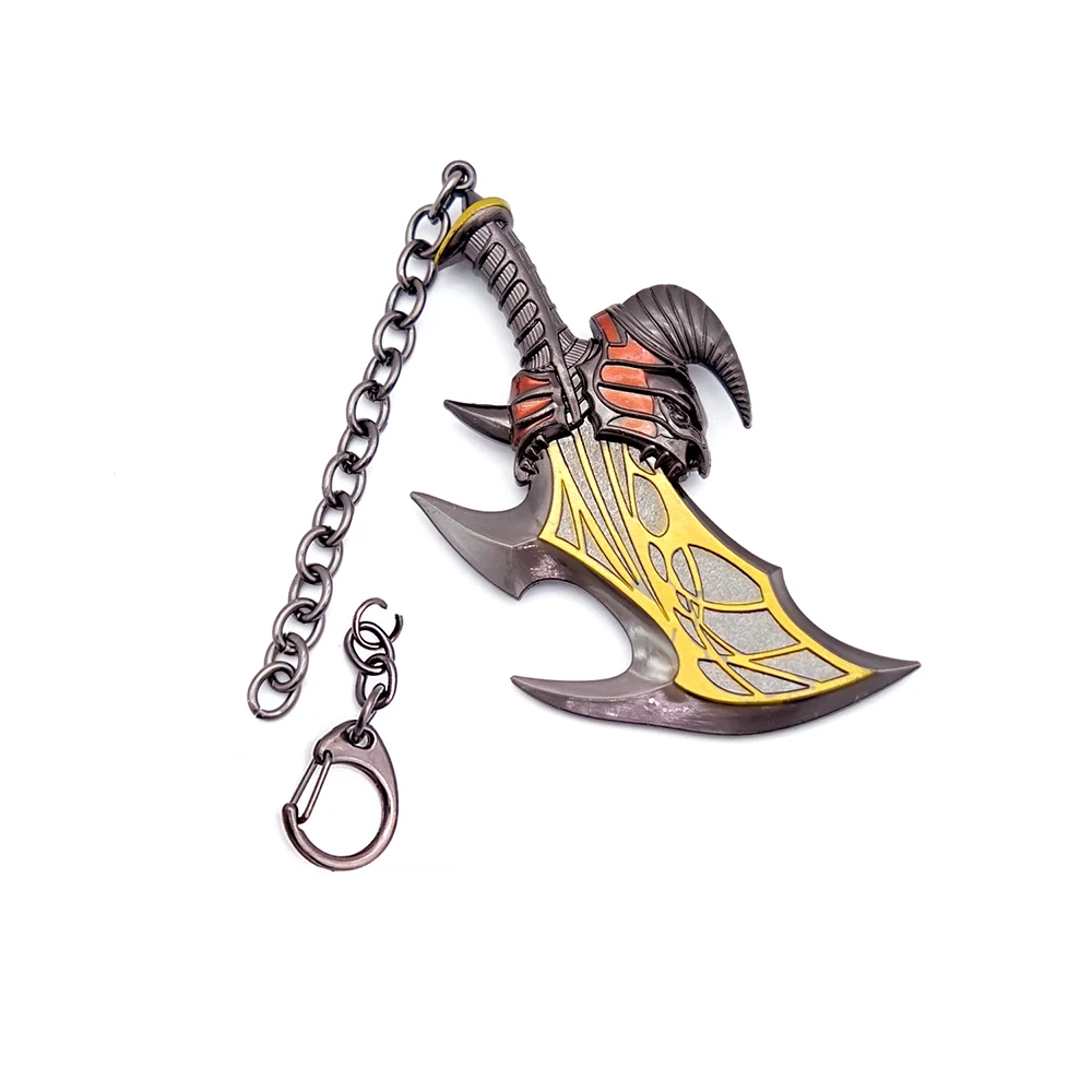 God Of War4&5 Keychains Levitan's Axe Thor's Hammer Mjolnir Weapon Blades  of Chaos Metal Keyrings Keyring Gift for Men - AliExpress