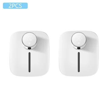 เครื่องจ่ายสบู่เหลวติดผนังไฟฟ้า Foaming จอแสดงผล LED Non-Contact อินฟราเรด Induction เครื่องจ่ายสบู่เหลวเครื่องจ่ายสบู่เหลว 10