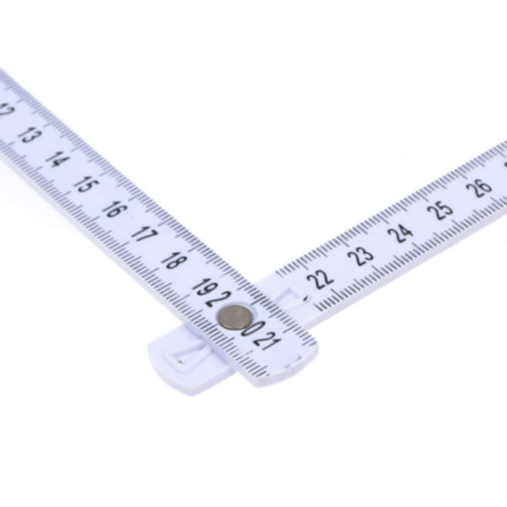 

Ten-Parts Folding Ruler Fold Up Measuring ruler Folding Ruler Gauge Tester Woodworking Woodwork Measuring Tool