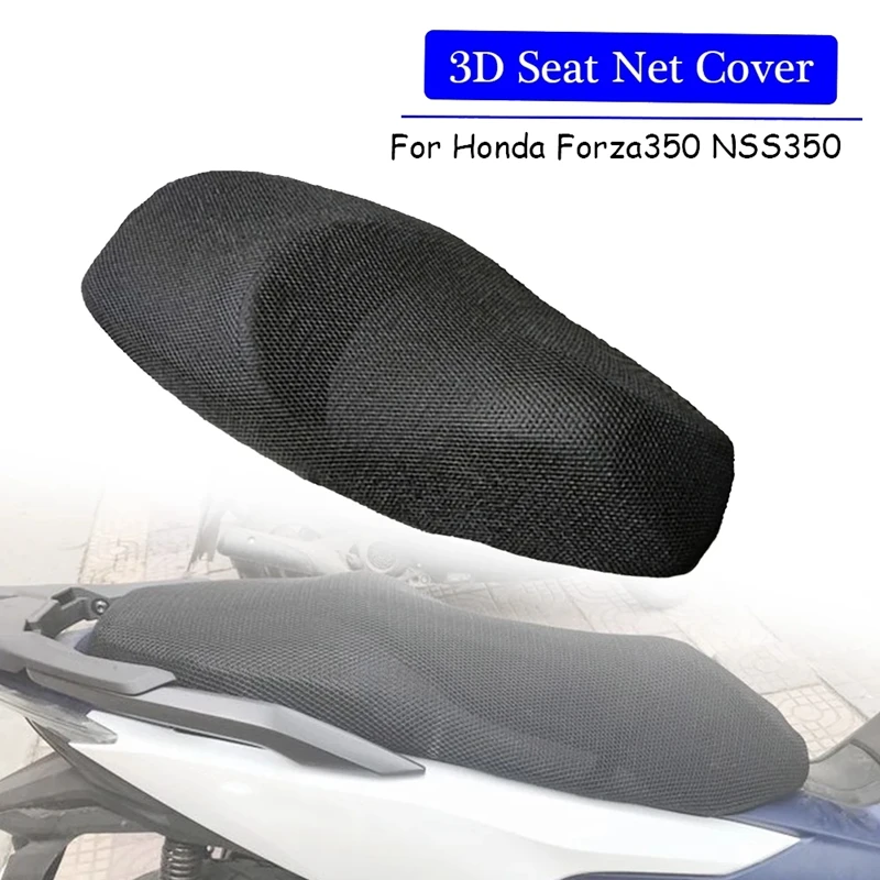 혼다 Forza350 NSS350 Forza NSS 350 오토바이, 3D 메쉬 네트 뒷좌석 커버, 시트 쿠션 커버 액세서리