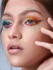 Colorful Makeup Festival Jewels Nail Gems Diamonds Adhesive Glitters for the Rhinestone Face Temporary Tattoos Body Stickers 6