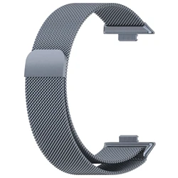 Magnetic Metal Sport Strap Wristband for Huawei Fit 5pro 4pro (GRAY)