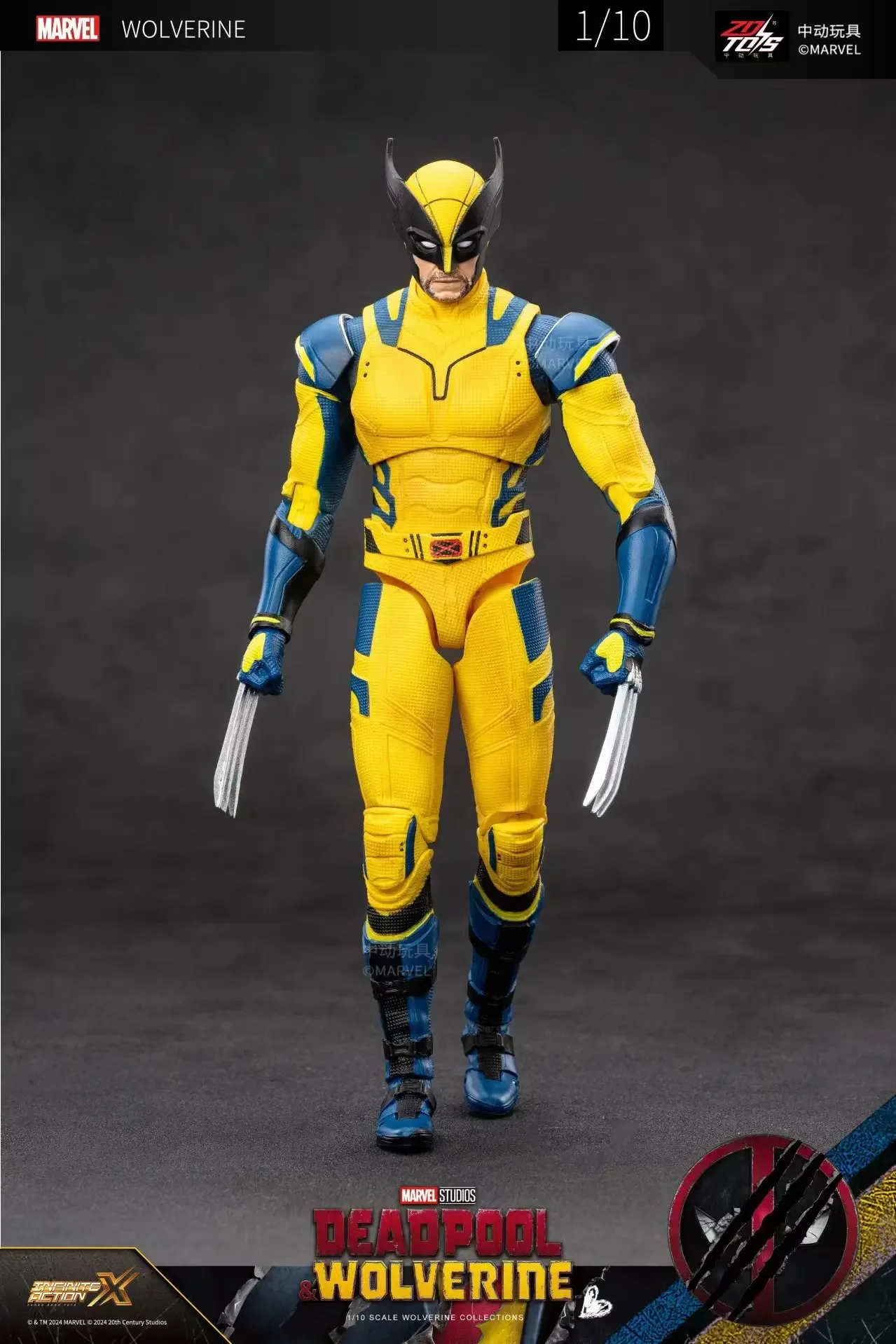 ウルヴァリン　間接稼働　フィギュア Amazon.co.jp: [AC]中動 ZDTOYS 1/10 ウルヴァリン Wolverine