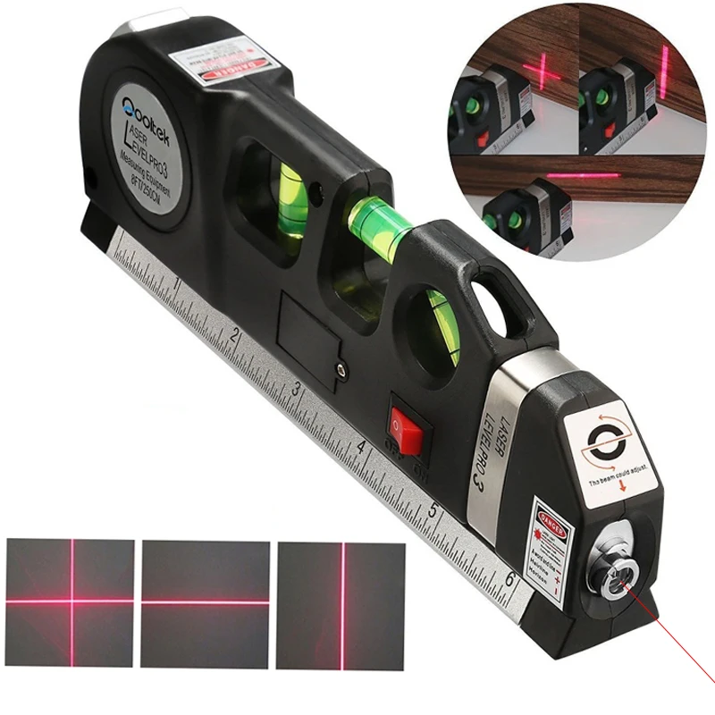 Multifunctional-Vertical-Horizontal-Laser-Level-Tape-Adjustable ...