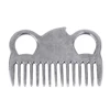 Horse Comb Mane Tail Pulling Comb Metal Horse Grooming Comb Tool Long Hair Short Hair Massage Comb Horse Riding Equipment 4