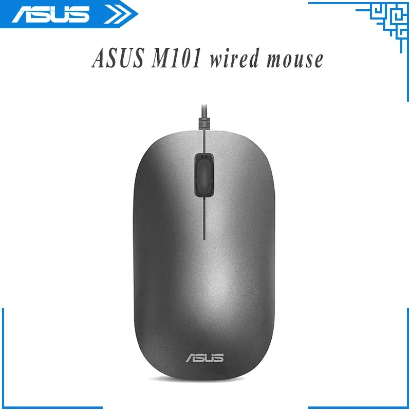 Mouse Originale Asus M101 1000Dpi Mouse Ottico Cablato Usb 3 Pulsanti Mouse Da Ufficio Portatile Per Pc Laptop