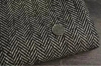 Vintage Business Men Suits Slim Fit Tweed Herringbone Tuxedo Groom Suits For Men Wedding Notch Lapel Jacket Male Blazer