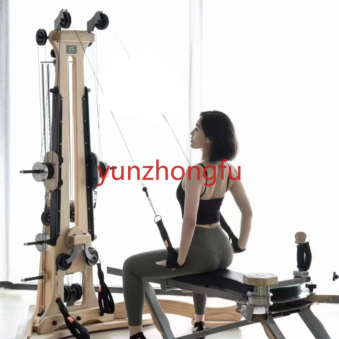Attrezzatura Da Palestra Per Allenatore Spinale Eco Friendly Pulley Tower Core Pilates Reformer Cable Crossover Machine