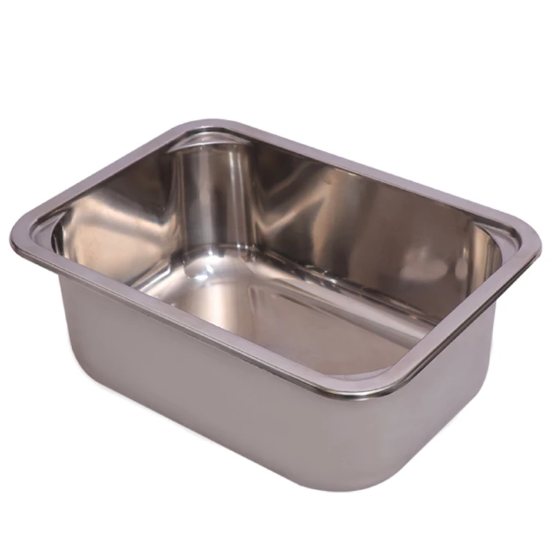 RV Sink Square Stainless Steel Cutting Board Used For Caravan Yacht Self-Driving Travel Kitchen