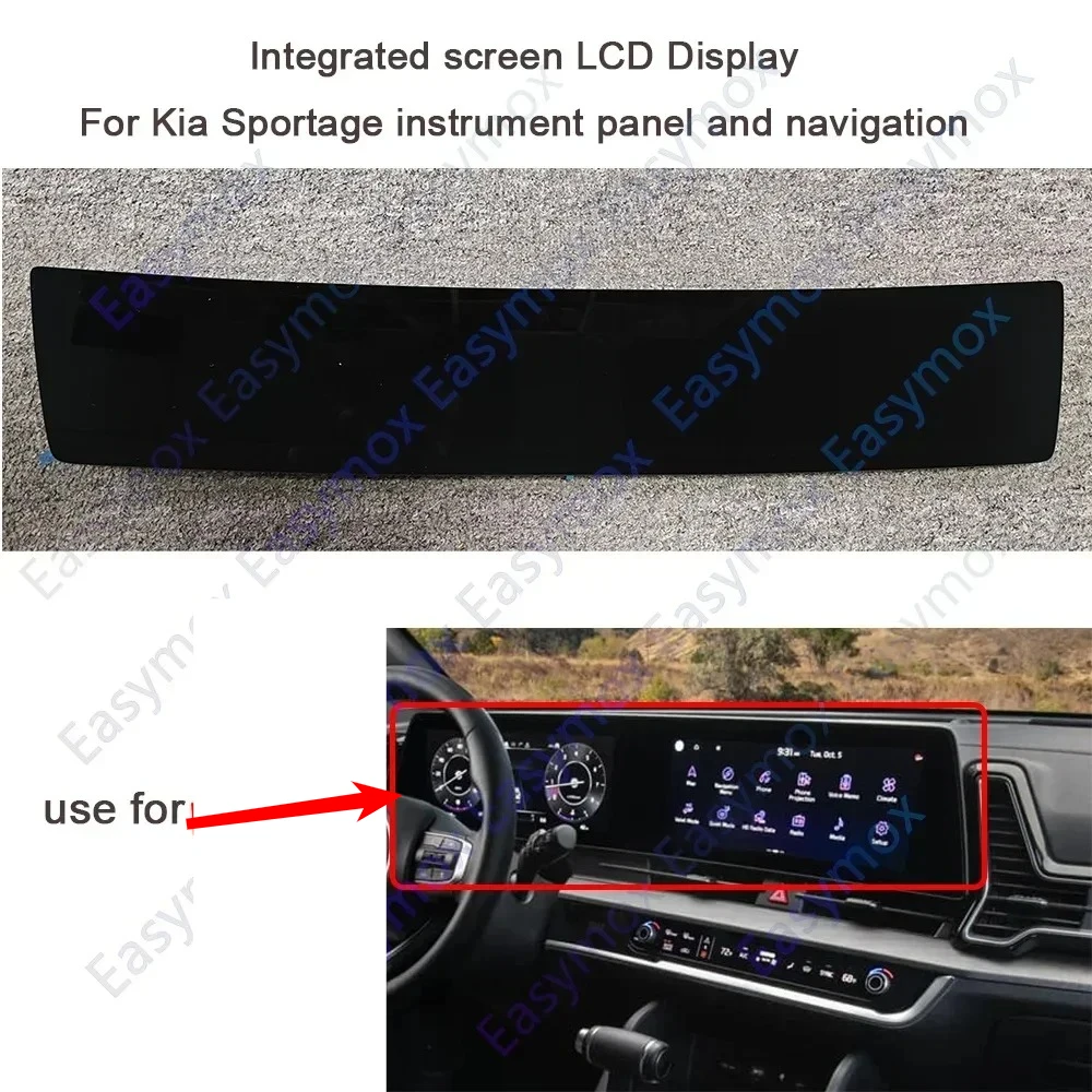 Keneddng 7 Pouces LA070WV7-SL01 LCD Affichage For La Navigation De Kia Soul 2016 LCD Modules LA070WV7 (SL) (01) Hyundai I40 Voiture Audio