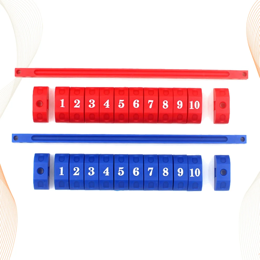 2 Pcs Football Balls Soccer Table Score Keeper Boat Shape Scoring Counter Marker