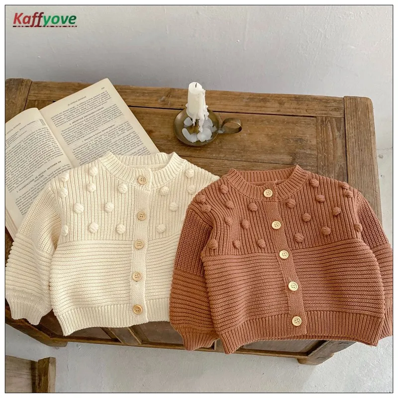 

Winter Autumn Baby Sweater Soild Knit Pullover 2024 New Style Infant 1 2 3 Year Child Coats Birthday Pageant Clothes Pullover