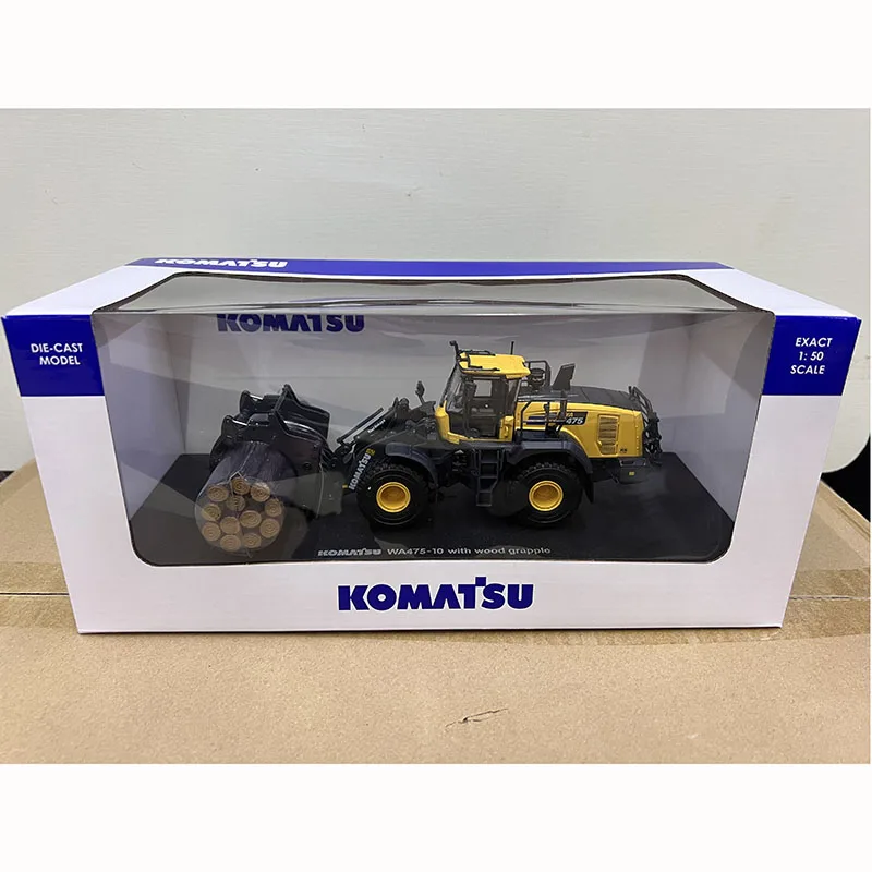 

UH Diecast 1:50 Scale Komatsu WA475-10 Wheel Loader Alloy Engineering Vehicle Model 8165 Collection Souvenir Display