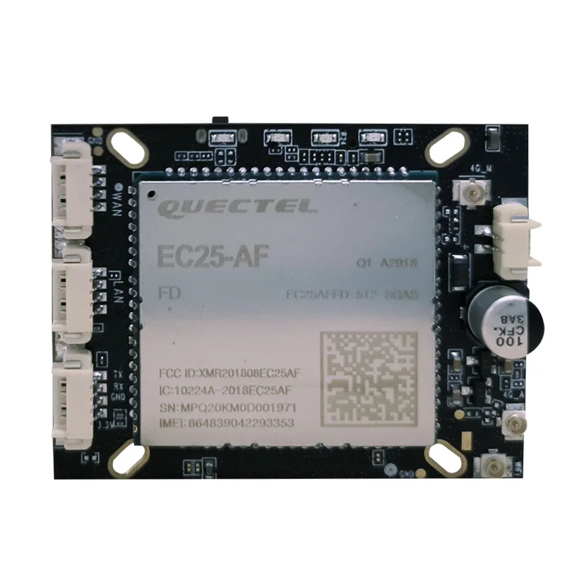 Quectel EC25-AF EC25-J LTE Cat4 4G Wireless Routing Security Monitoring Module Board With 4G WIFI Dual Net Port quectel ec25 af ec25affa minipcie lte cat 4 модуль t mobile at