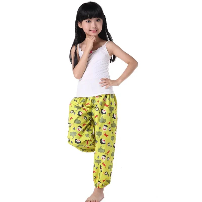 Cartoon Child Rain Pants Sport Boys Bib Overalls Waterproof Girls Jumpsuit Outdoor Toddler Summer Clothes Baby Trousers
