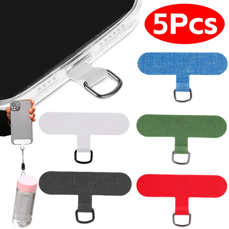 1-5Pcs Cordino Per Telefono Cinturino Patch Guarnizione Universale In Nylon Cordino Patch Di Ricambio Per Iphone 14 13 Samsung Huawei Xiaomi Phones