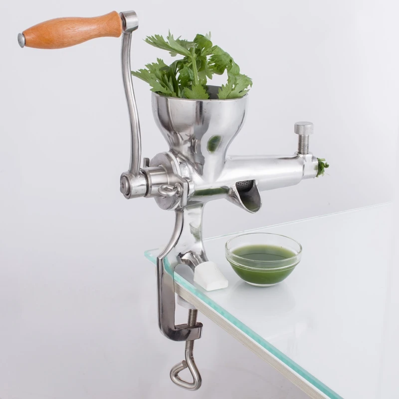 

Stainless steel wheatgrass juicer vegetable orange extractor squeezer machine