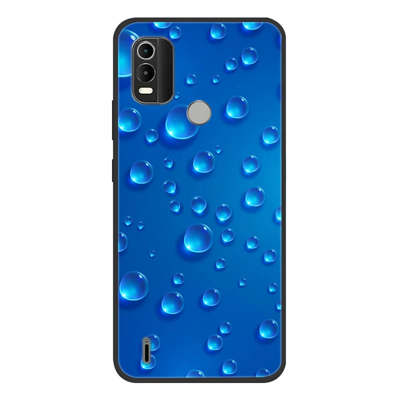Nokia C21 Plus Black Silicone Soft Phone Case Cover