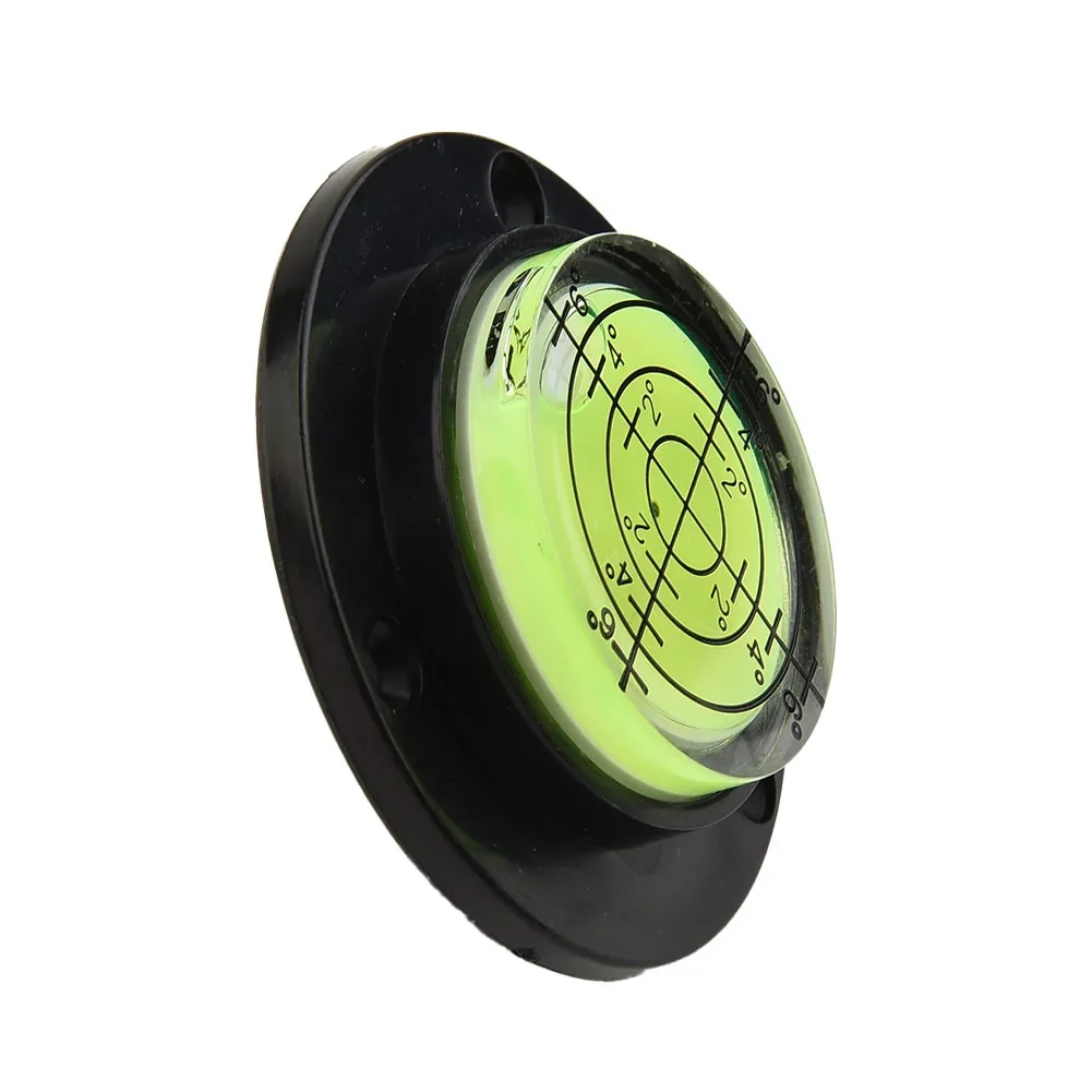 SurfaceLevel 360&deg; Round Level Angle Clear Round Leveller Bulls EyeLevel Bubble For Camera Circular Tripod