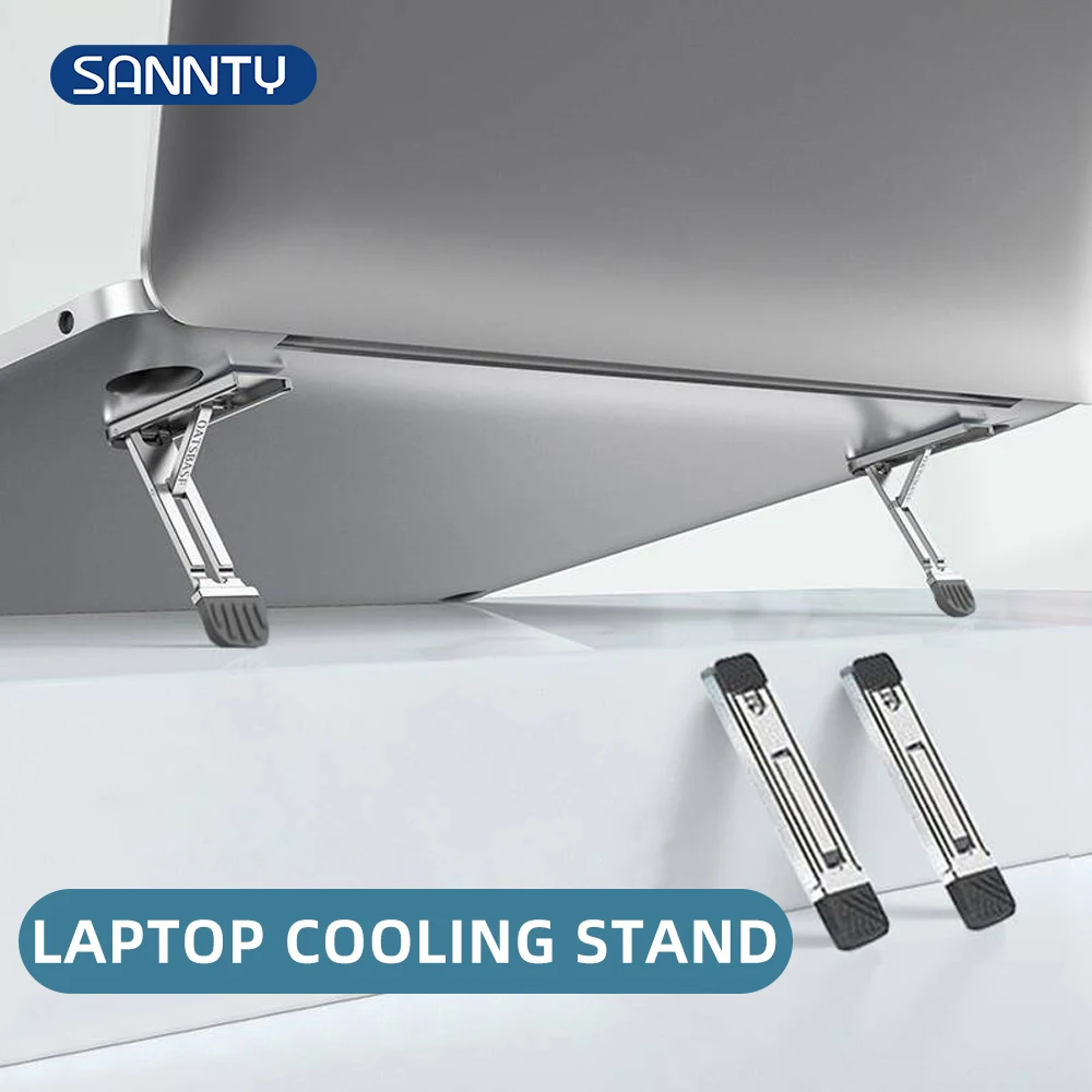 

Aluminium Alloy Foldable Laptop Stand Universal Non-slip Bracket Mobile Phone Stand For IPad Air Lenovo Macbook Pro Notebook