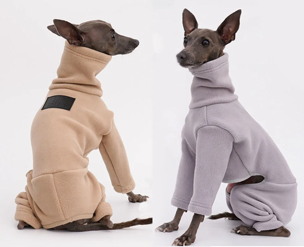 

Italian Little Lingti Whitbit Bellington Clothes Shake Fleece Dog Thickened Warm Autumn and Winter Comfortable Dog Clothes