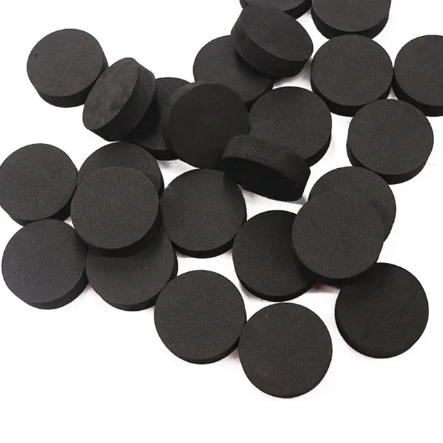 60/24Db Virágüzem Fazék Lábak Természetes Gumi Edény Szőnyeg Láthatatlan Növényi Edények Emelők Pad Nem Csúszás Virág - Image 5