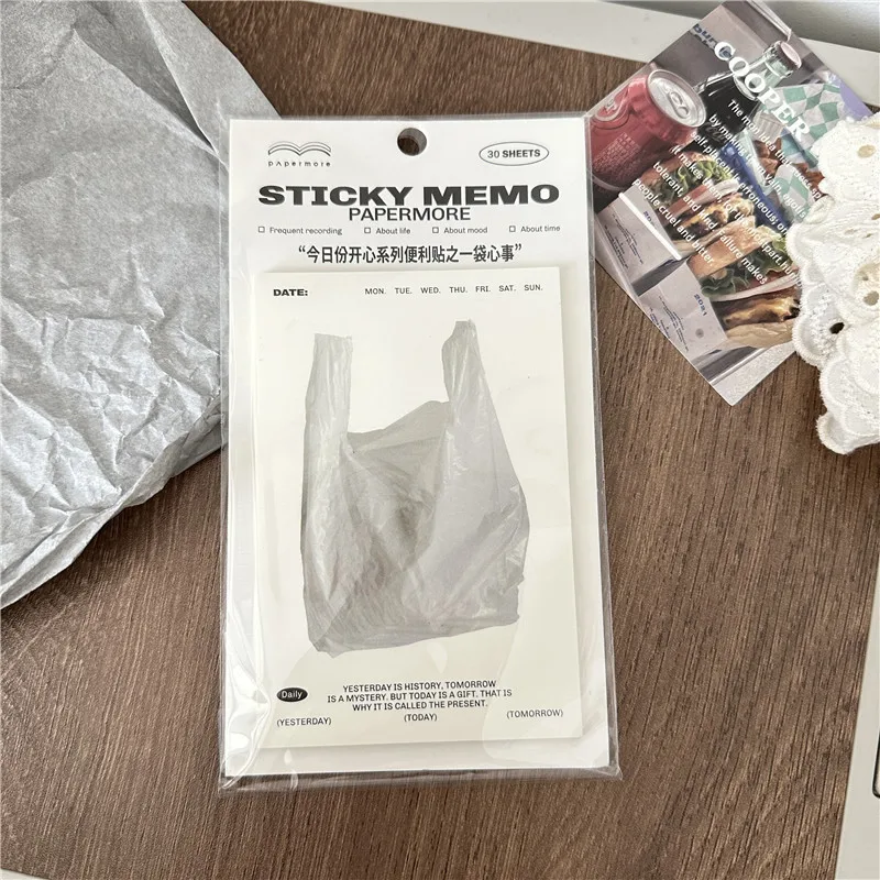 Charming Happy Series Sticky Notes - Creative Student Reminder Pads