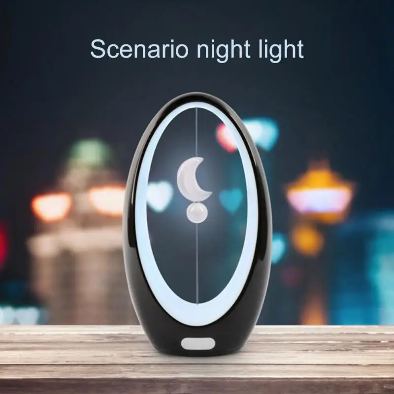

Floating Magnetic Night Light Levitation LED Balance Lamp Desktop Lamp Novelty Induction Light Home Decoration Birthday Gifts